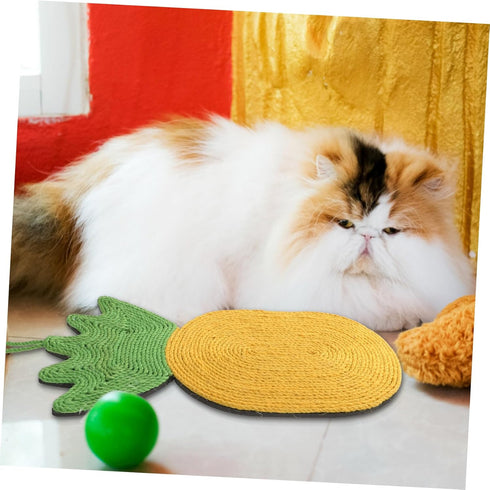 Sisal Cat Scratching Pad, Door Hanging, Wear-Resistant, Natural Sisal Rope and EVA Material for All Breeds