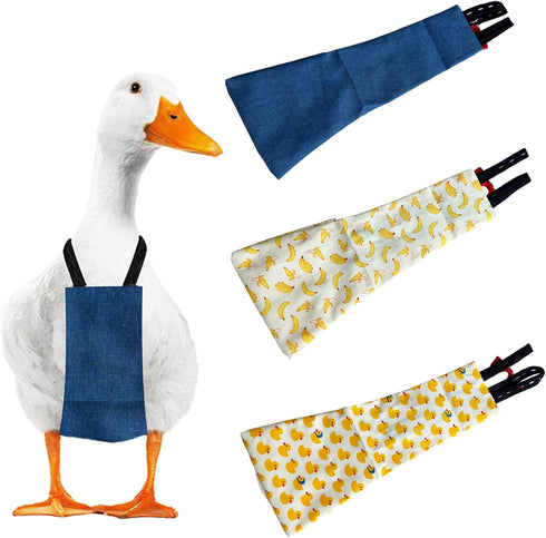 UKJENT Chicken Diapers for Hens - 3 Pack Duck Diapers for Pet Ducks,
