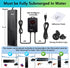 hygger 1000W Aquarium Heater, Submersible with Adjustable Temperature Control for 110-240 Gallon Fish Tanks
