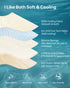Babygreat 59" 40" Summer X-Large(59" 40")) Dog Cooling Mat, x Reversible Self-Cooling Mat for Medium Dogs, Arc-Chill