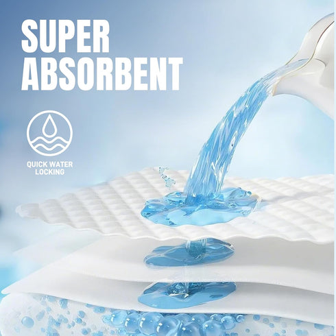 50 Packs 28"x30" Disposable Puppy Pads, Dog Training Pads, Super Absorbency Disposable Underpads with Leak-Proof
