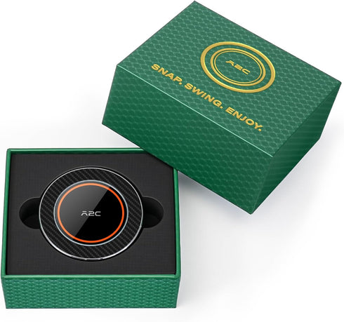 A2C Packaging) Alloy Magnetic Golf Cart Phone Holder for MagSafe iPhone, Unique Golf Gifts for Men Golfers Dad Father