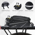 MOSISO Bike Rack Bag, Waterproof Bicycle Trunk Bag, 14L EVA Mountain Bike Rear Seat Bag with Shoulder Strap, Black