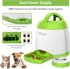 PETGEEK Automatic Dog Treat Dispenser with Button - Puzzle Memory Training Feeder, Pet Geek Button Treat Food
