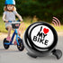 Kids Bike Basket for Girls and Boys, Bicycle Basket with Bell, Stickers, Sunglasses, and Wheel Spokes Accessories