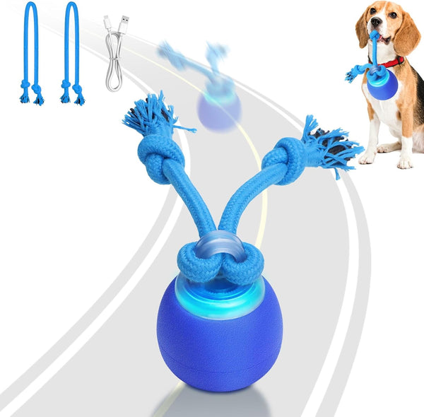 Saolife Interactive Dog Toys with Motion Activated, Squeaky Dog Toy Active Rolling