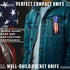 Grand Way Spring Assisted Pocket Knife, American Flag Tactical Knife for Men and Boys, Folding Knife