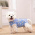 2 Packs Pet Dog Recovery Onesie Suit - Post-Surgery Suit for Dogs and Cats, E-Collar Alternative (Blue, XS)