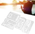 Wilderness Survival Gear, Camping Survival Kits 4Pcs for Fishing, Hunting, Food Rations
