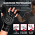 MhIL Workout Gloves for Men Comfortable Gym Gloves for Men with Enhanced Grip for Safety and Hand Protection Weight
