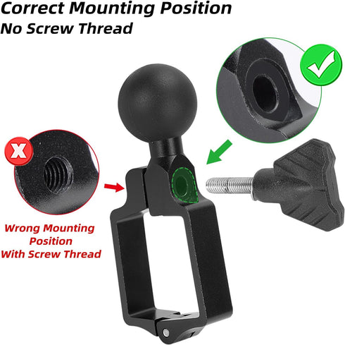 Roykaw Portable USB Powered Golf Cart Fan - Compatible with EZGO Club Car Yamaha Models, 3 Speed & 360° Rotation