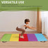 F2C 4-Panel Folding Gymnastics Mat, Gym Mat Tumbling Mat, Lightweight Padded Foldable Exercise Mat with Carry Handles