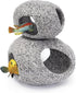 Penn-Plax Deco-Replicas Granite Aquarium Ornament & Hideaway Set, Realistic Stone for Freshwater & Saltwater