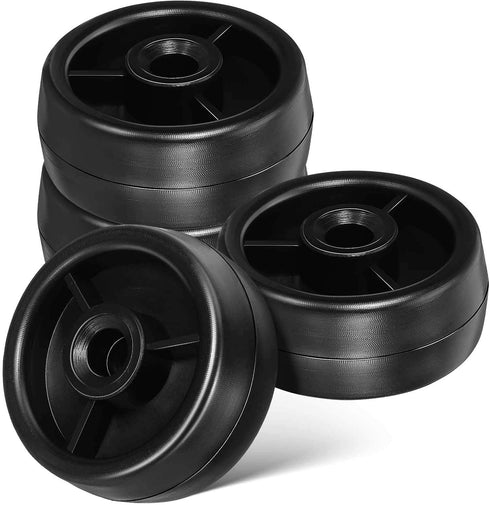 DECHOUS Heavy Duty Plastic Roller Wheel Replacement for Fitness Equipment Smooth Workout