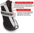 QUMY Dog Shoes for Small Dogs, Puppy Boots & Paw Protectors for Winter, Summer, Waterproof for Outdoor Walking (Black,