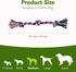 SHARLOVY Dog Rope Toy for Medium Dogs, Durable Cotton Chew Toys for Aggressive Chewers, Interactive Tug of War Toys