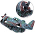 No Pollution Aquarium Plane Decor, Artificial Fish Tank Ornament for Decorating, Resin Material