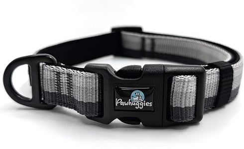 Gradient Color Dog Collar, Adjustable for Medium Dogs, Quick Release Buckle, Durable Breathable & Fade Resistant,