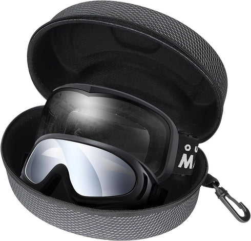 Hiturbo EVA Hard Case for Ski Goggles, Snowboard Goggles Box, Diving Mask Protection for Snow & Water Sport