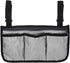 4 M METERXITY Chair Armrest Organizer - Polyester Pockets Snack Magazine Arm Rest Storage Bag with Adjustable Straps
