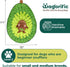 21.5" 15", Snuffle Mat for Dogs Avocado Pal, X-Large x Enrichment Toy Slow Feeder, Puppy Toys to Keep Them Busy