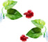 CousDUoBe 2 Pack Betta Fish Leaf Pad - Natural, Organic Rest Area for Fish Aquarium Ornaments