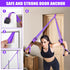 Resistance Bands with Handles, Exercise Bands for Women, Workout Equipment for Home Gym, Training Bands with Door Anchor