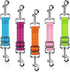YUEPET Dog Safety Collar Clips 5 Pack, Adjustable Prong Collar Backup Clips for Dog Harness