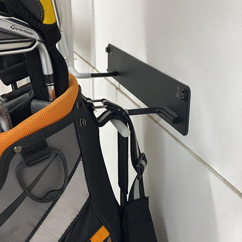 Golf Bag Wall Mount Rack - Durable Storage Organizer for Garage Wall, Hangers, Expand Storage Space