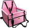 Petbobi Pet Reinforce Car Booster Seat for Dog Cat Portable and Breathable