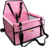Petbobi Pet Reinforce Car Booster Seat for Dog Cat Portable and Breathable