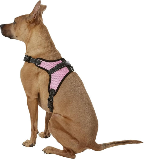 No Pull Adjustable Dog Harness with Handle - Comfortable Soft All Weather Mesh, Easy On for Small Medium Large Dogs