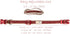 Pettsie Adjustable Dog Bandana Collar with Matching Owner Bracelet - Soft Hemp Scarf Set for Small Dogs, Red