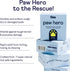 Finn Paw Hero | Natural Revitalizing Dog Paw Balm, Protect, Nourish & Repair Paws from Dryness - 1.75 oz