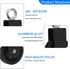 LFJ Cable Pulley Set with Swing Strap Carabiner, Gym Pulley Wheel for LAT Pulley System, Home Gym Equipment