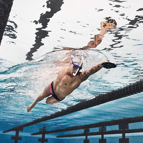 Speedo Unisex-Adult Swim Training Snorkel Bullet Head