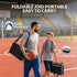 Thallike Stadium Seat for Bleachers with Back Support, Foldable Bleacher Seat Padded Stadium Chair Portable Bleacher