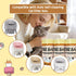 OuhDvgny 100 Count 25.19" 11.8"Heavy Cat Litter Box Liner Bags for Pet Pivot Open-Top Pet Automatic Self Cleaning Cat