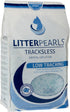 Litter Pearls Tracksless Unscented Non-Clumping Crystal Cat Litter with Odorbond, 10.5 lb, White, Clear and Blue