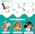ICECTR Interactive Cat Toy for Indoor Cats,Electric Remote Control Cat Chaser,Auto/Manual Control DIY Cat Feather Toy