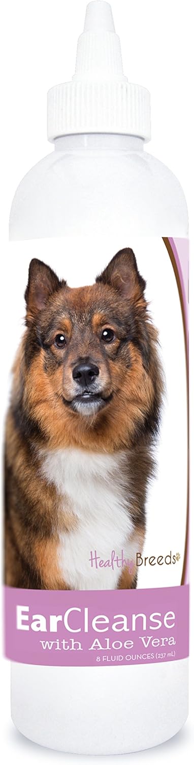 Healthy Breeds Eurasier Ear Cleanse with Aloe Vera Sweet Pea and Vanilla, 8 oz