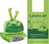 Lospu HY Poop Bags for Dogs, 100 Count Dog Poop Bags with Handles, Extra