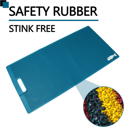 NonSlip Fish Fillet Mat - Heavy Duty Rollable Cutting Board for Fish Cleaning (14 * 24“, Green)
