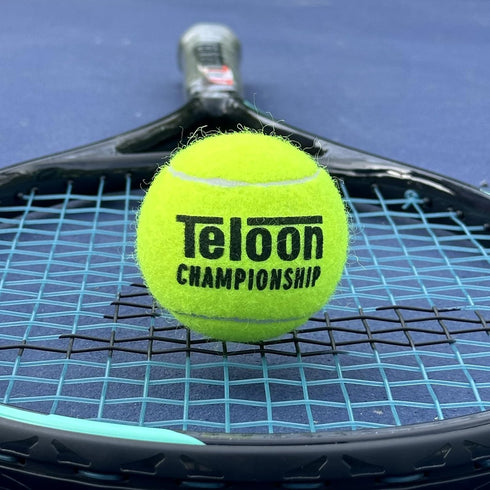 Teloon Extra Duty Championship Tennis Balls - Regular Duty Pressurized Felt Balls