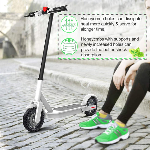 Xiaomi M365 / Gotrax GXL V2 Solid Tire, 8.5 inches Explosion Proof Tire for Electric Scooter (1 PCS)