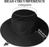 ZOORON Sun Hats for Men Women, Wide Brim UV Protection Boonie Hats