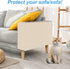 Trimmable Cat Scratching Post, Carpet Covered 78.7”x15.8” Self-Adhesive Cat Tree Shelves Replacement Parts