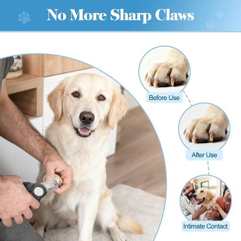 Trimmers, Swihauk Heavy Duty Dog Nail Clippers and Professional Pet Nail Clippers with Nail File for Dogs Cats Small