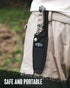 Mossy Oak Fixed Blade Hunting Knife Set - 2 Piece with Full Tang Handle and Sheath