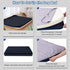 JoicyCo Orthopedic Foam Dog Bed for Extra Large Dogs, 47 Inch Jumbo XL Mattress with Non-Slip Bottom and Removable Cover